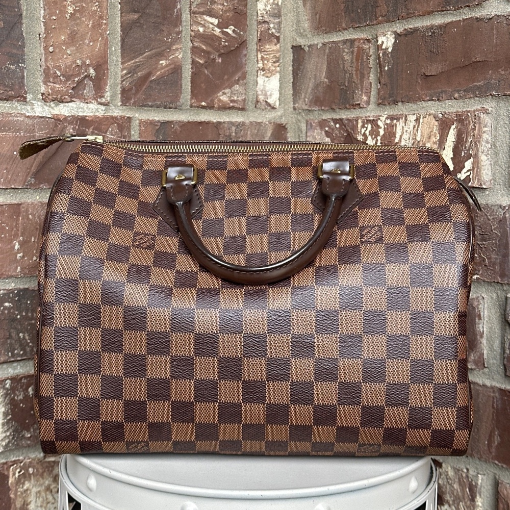 SOLD Louis Vuitton Speedy 30 Damier Ebene - Picture 7 of 9
